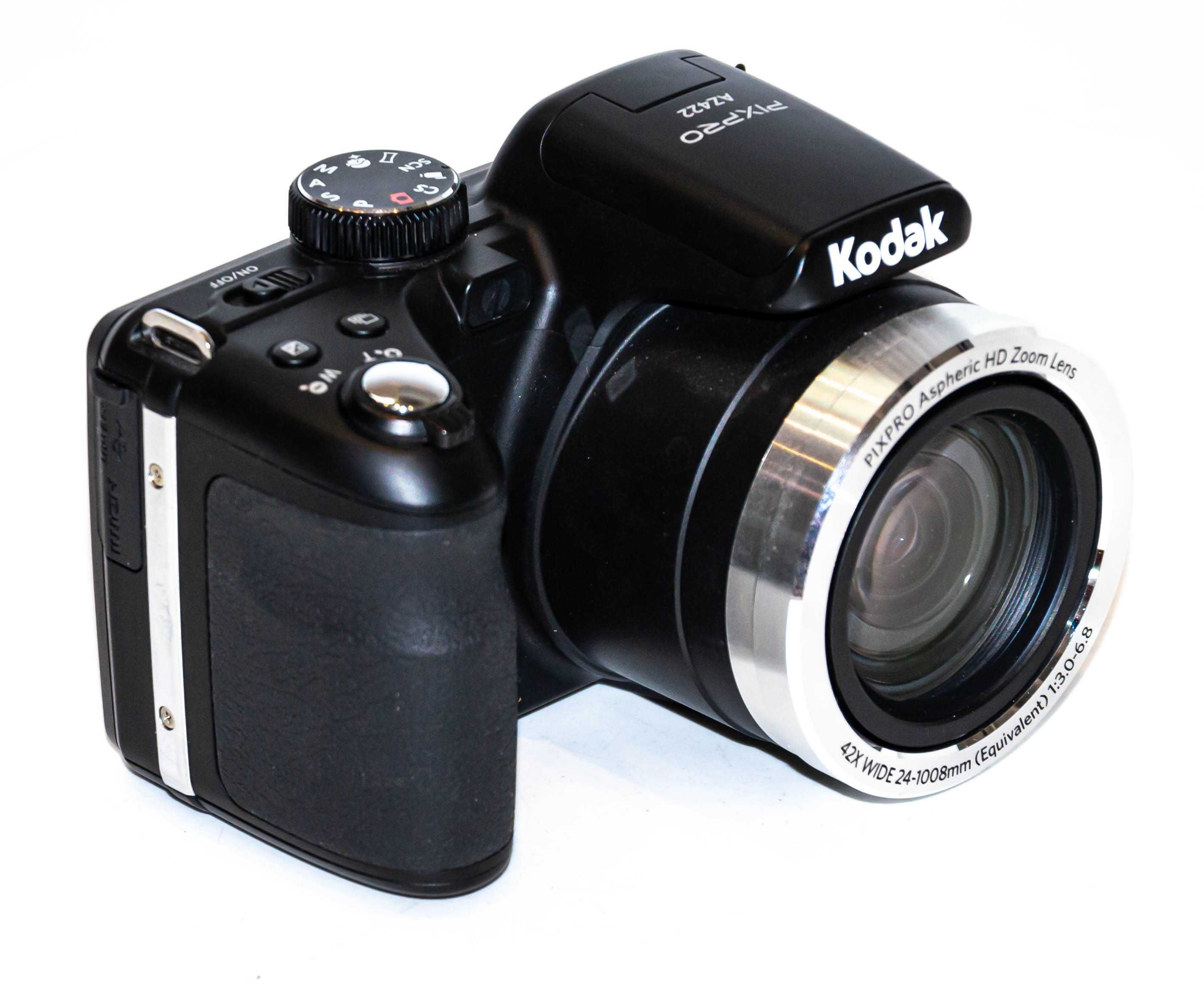 Aparat Kodak AZ422 20Mpix LCD 3'' ISO3200 Zoom 42x Czarny