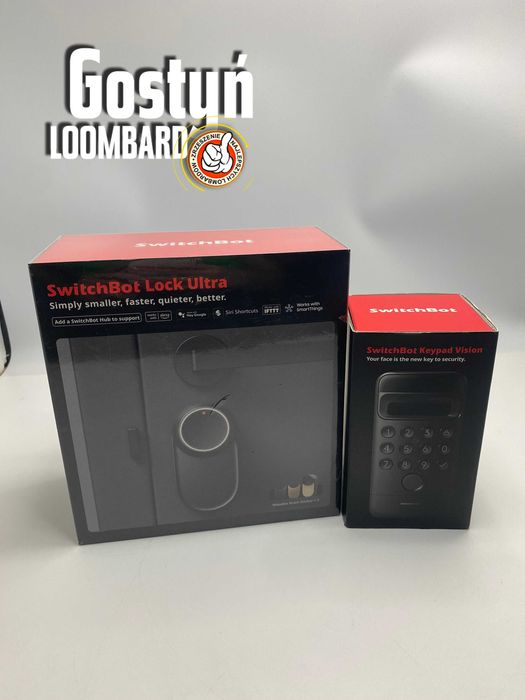 od Loombard Gostyń SwitchBot Lock Ultra Zamek do drzwi ze skanem