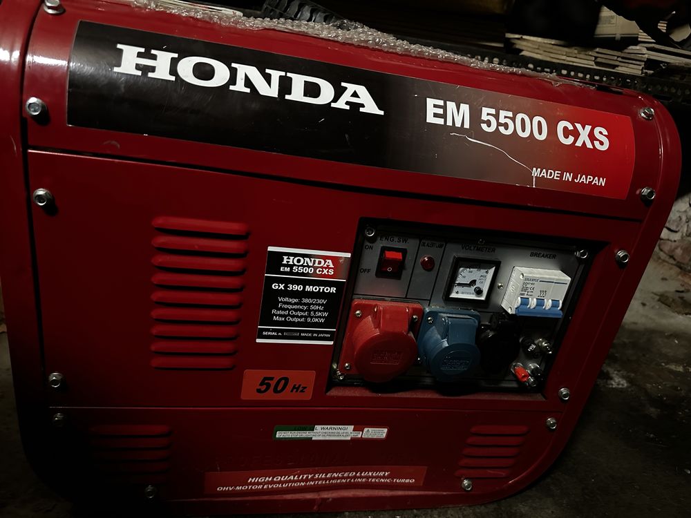 Agregat Prądotwórczy - Honda EM5500 CXS 5.5 KW