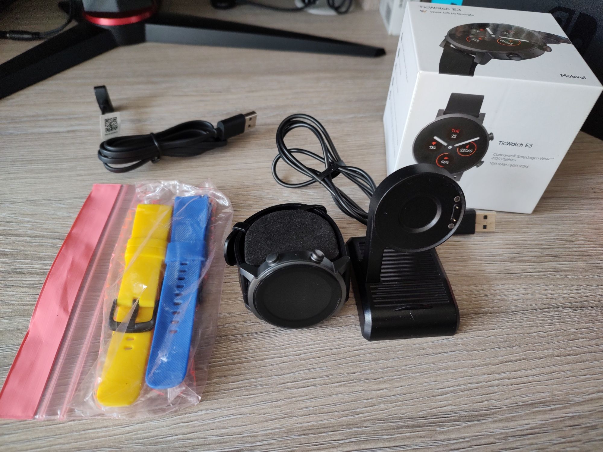 Smartwatch WearOS 3 Ticwatch E3