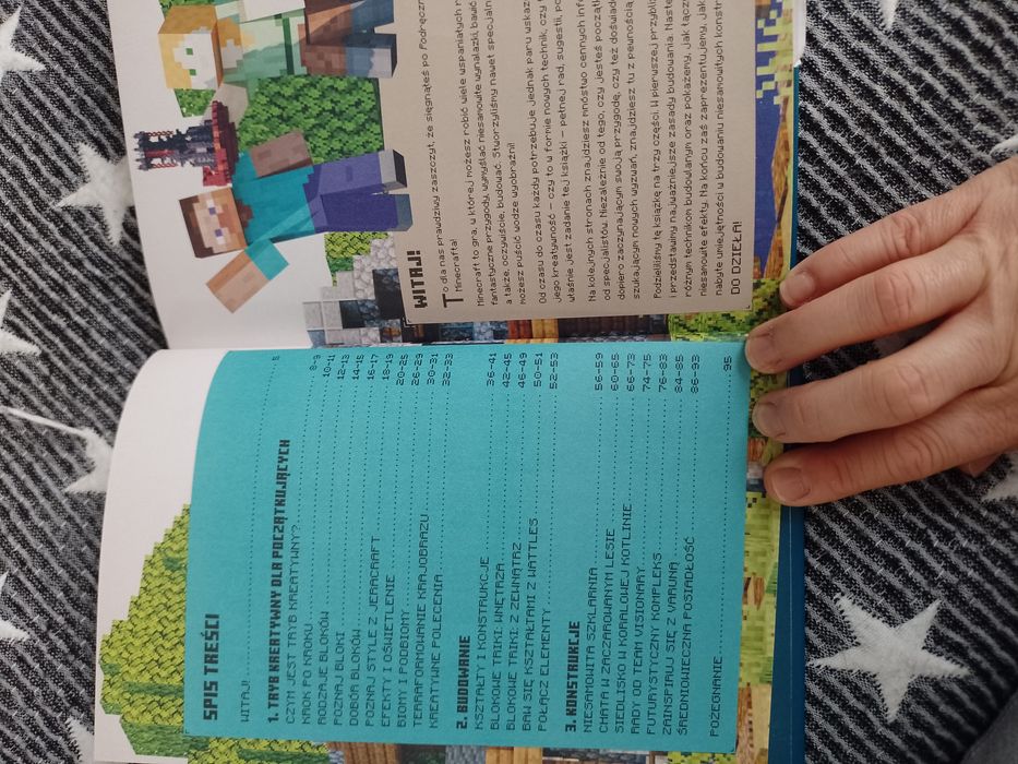 Książka Minecraft podręcznik kreatywności
