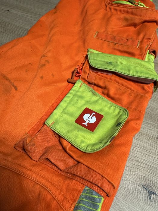 Spodnie robocze ostrzegawcze zimowe STRAUSS e.s. motion 2020