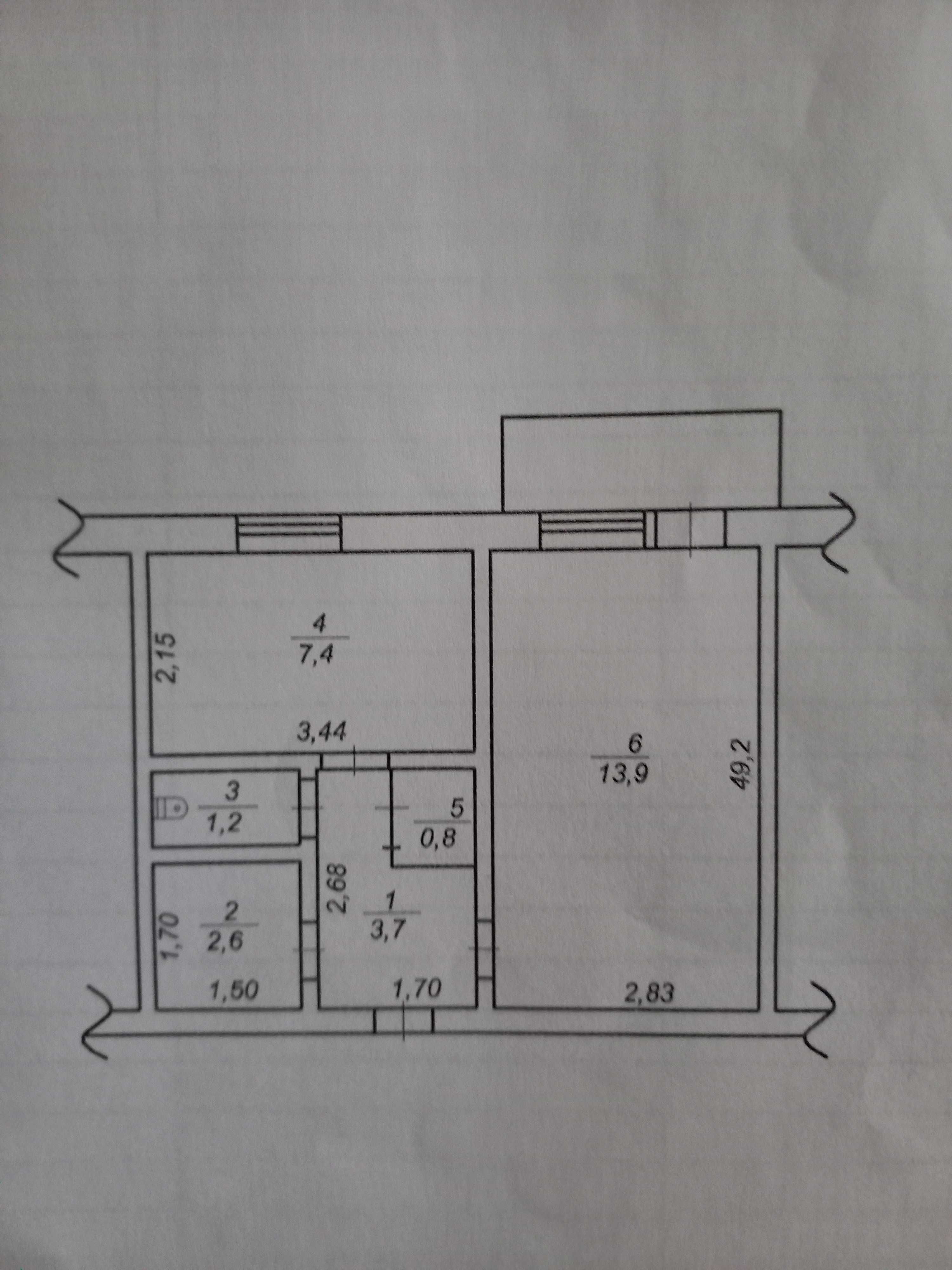 продаж   1-ї   квартири