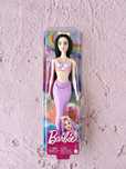 Lalka Barbie hybryda - syrenka z fioletowym ogonem
