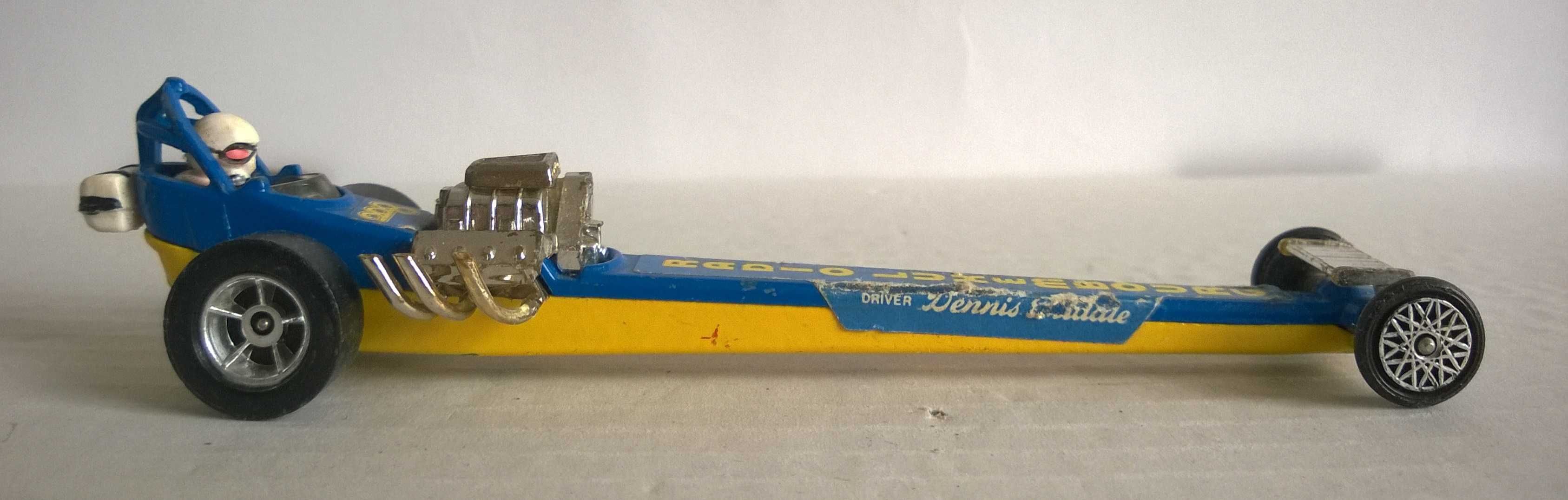 Stara Zabawka Corgi Quartermaster Dragster