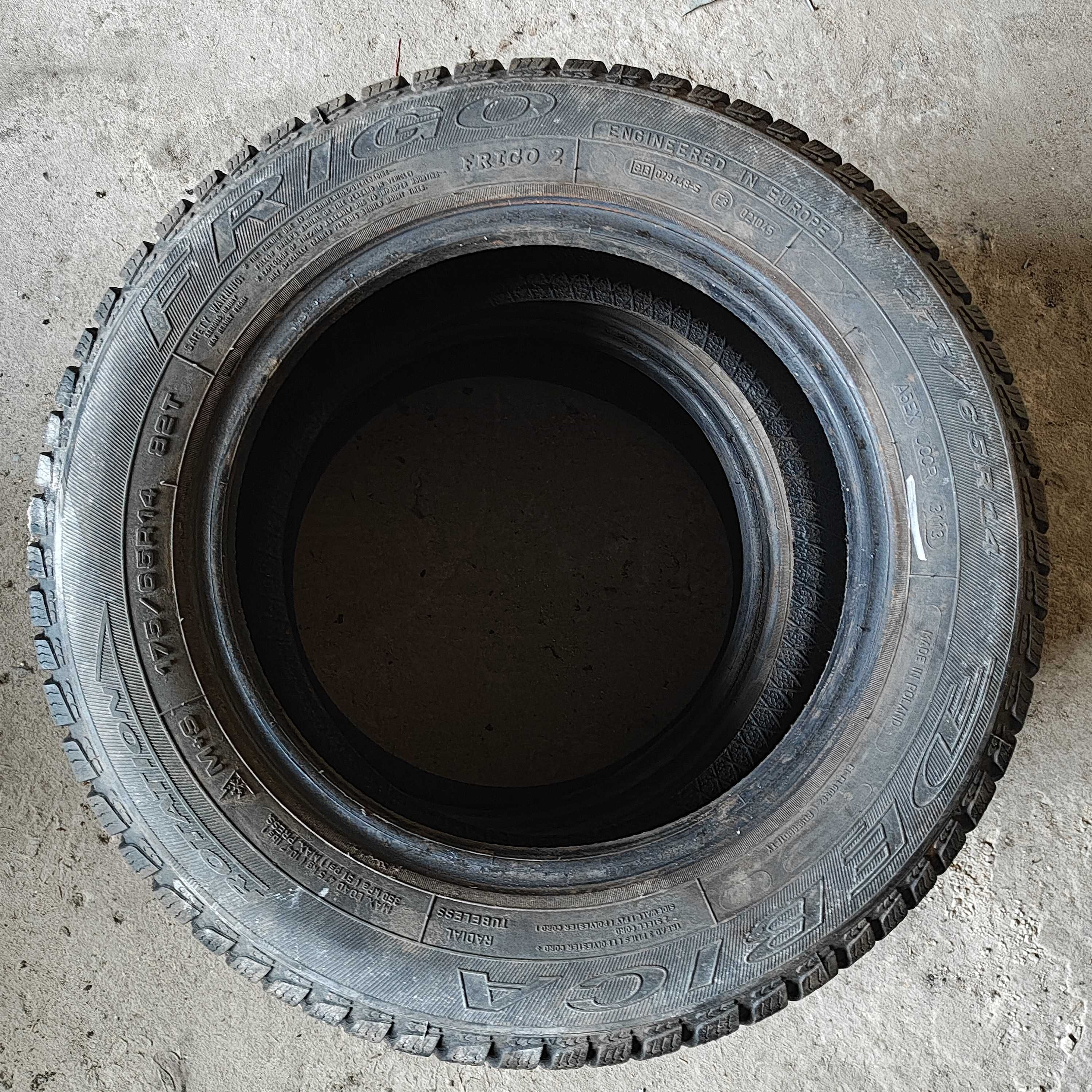 Opony zimowe Dębica Frigo 2 zimowe 175/65r14 2szt