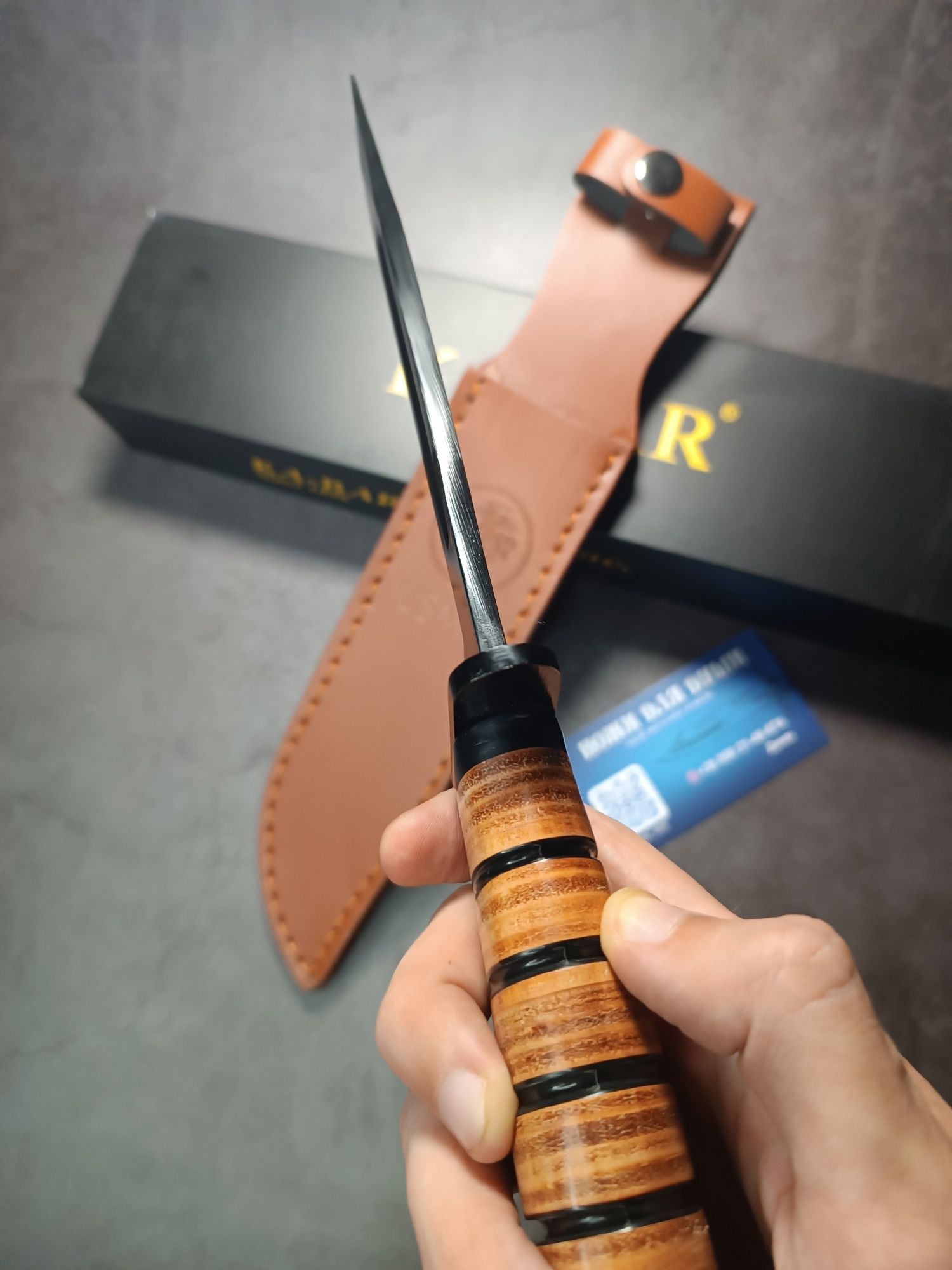 Классический тактический нож морской пехоты США KA-BAR USMC