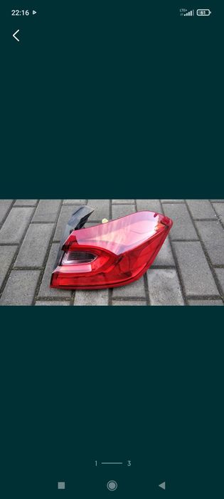 Ford Fiesta MK8 Lampa Tył Prawa Led