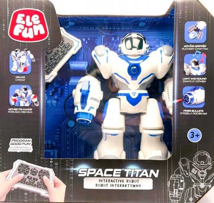 ROBOT ELEFUN interaktywny z pilotem do programowania