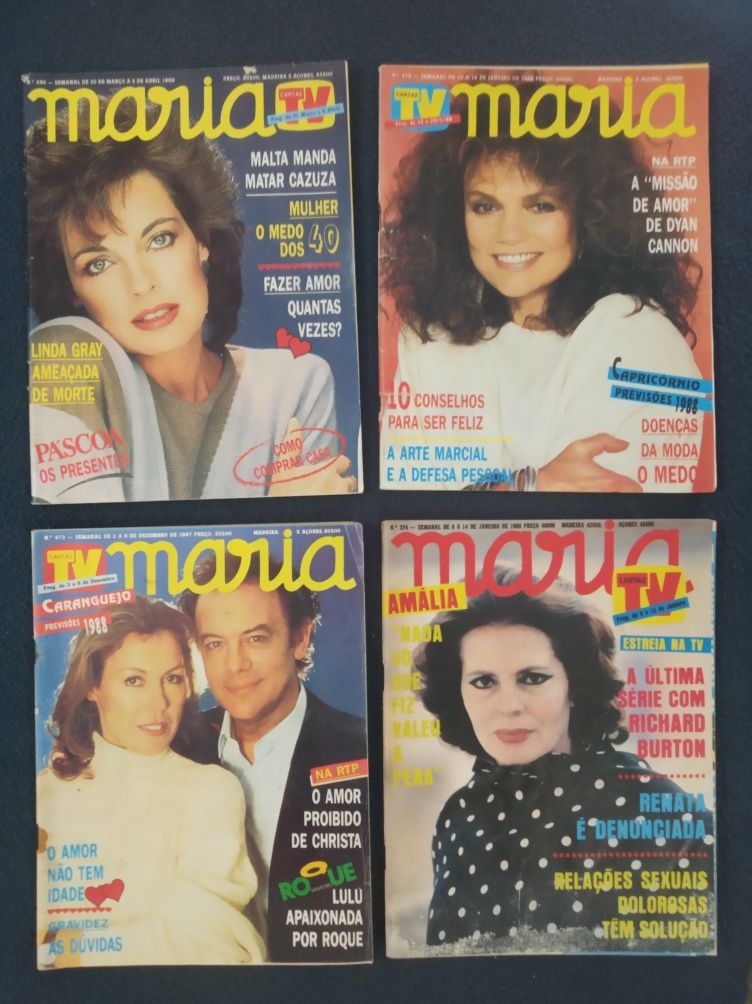 Lote de 32 revistas MARIA (antigas)