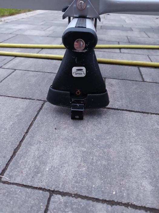 Bagaznik dachowy aluminiowy na 3 rowery