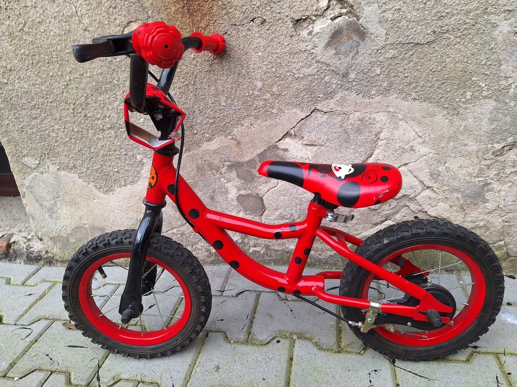 Rower rowerek biegowy czerwony '12