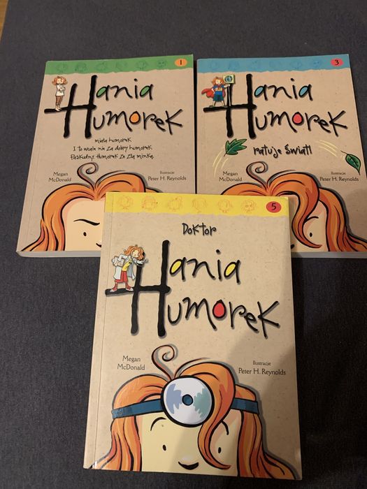 Ksiązki Hania Humorek dla dzieci