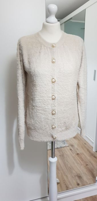 Sweterek alpaka capucino UNI