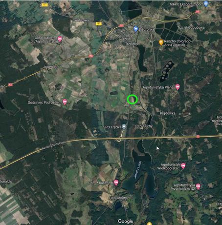 Działki pod budowę w otulinie Naturty2000 1,5km od A2 Warszawa-Świecko