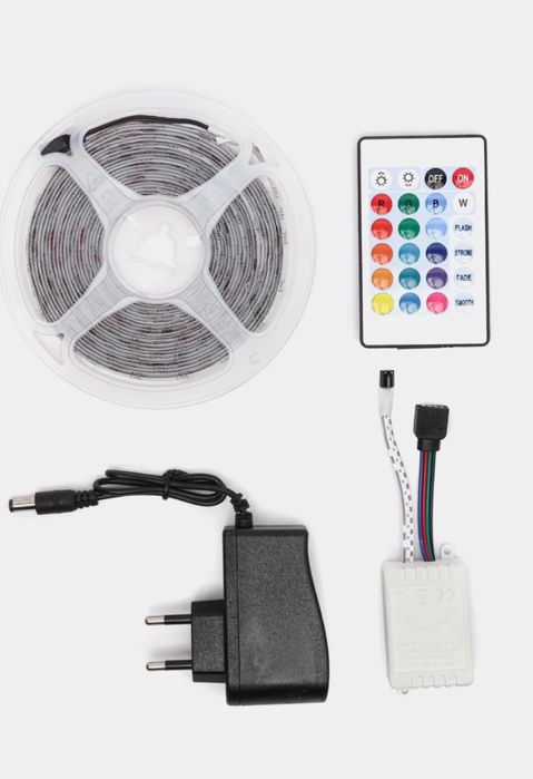 АКЦІЯ! Світлодіодна стрічка пультом LED Гірлянда 50*50 Лента гирлянда