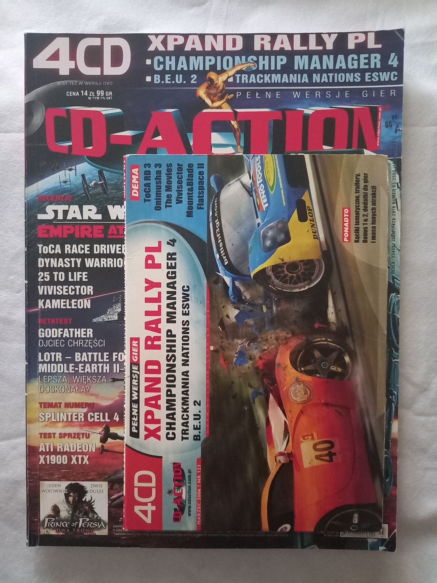 CD Action nr 123 (03/2006) + płyty CD