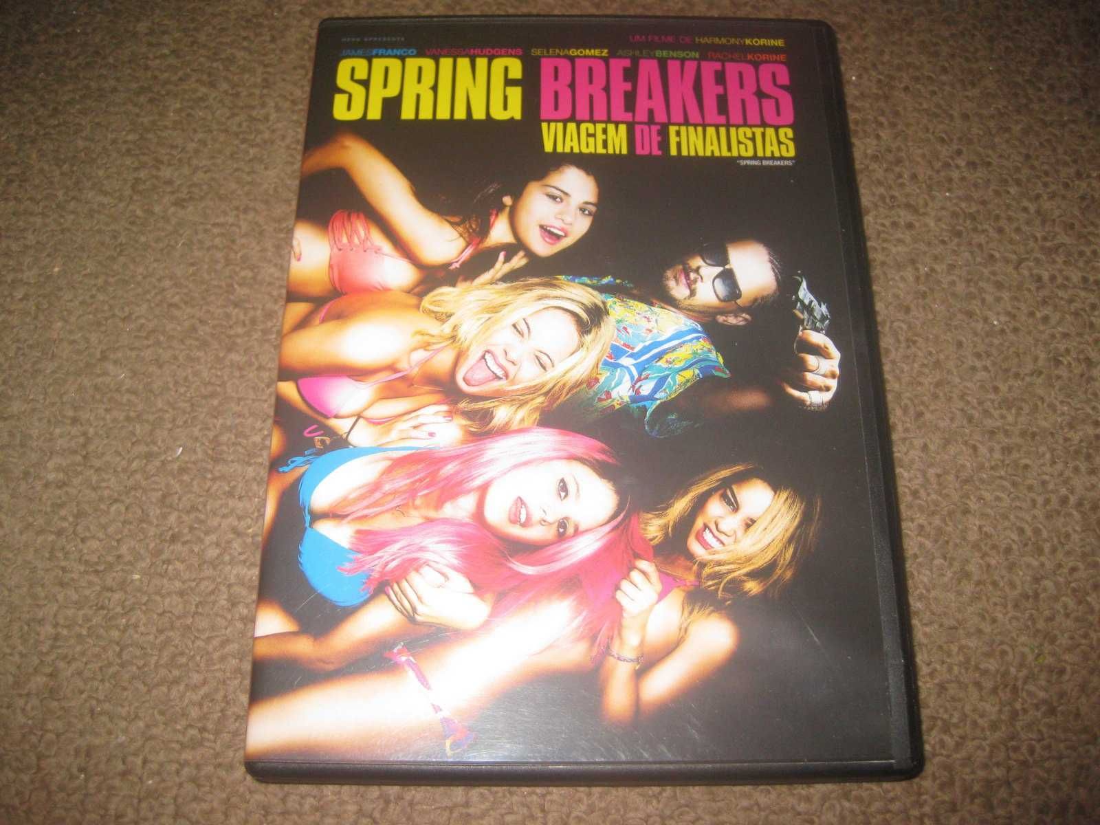 DVD "Spring Breakers - Viagem de Finalistas" com Selena Gomez