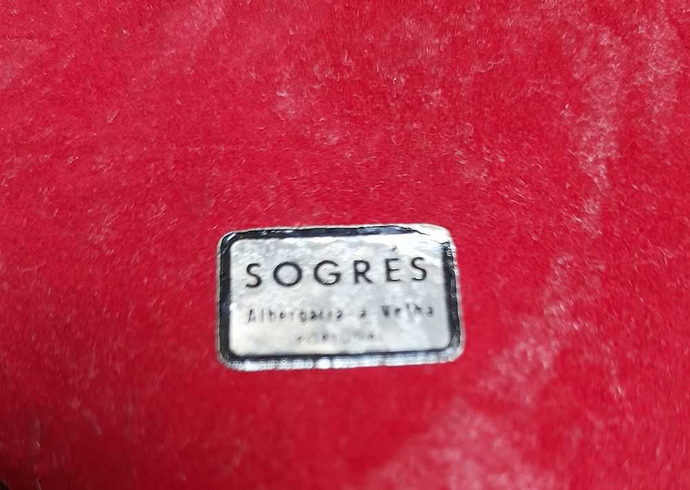 Cinzeiro Antigo Castanho e Verde Sogrés