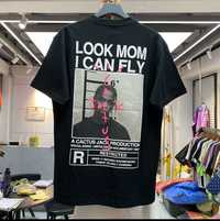 Cactus Jack T-shirt for Men, Women "Look Mom I CAN FLY" Tee ASTROWORLD