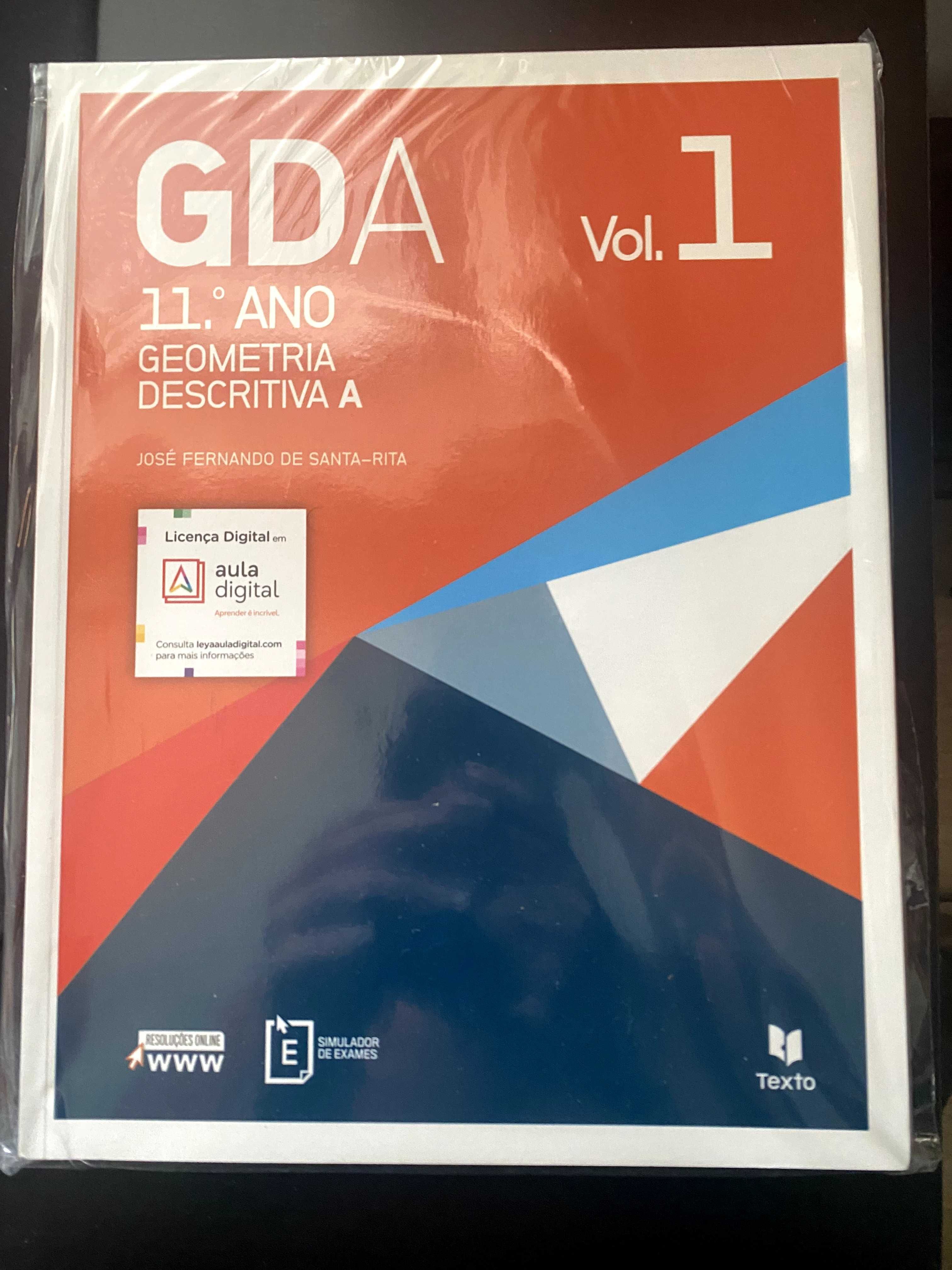 Manuais de Geometria Descritiva 11ºAno Novos