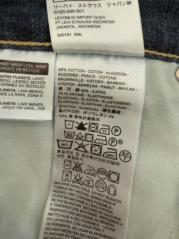 Levis 502 W32 L32 ( kultowe z fabryki w Polsce )