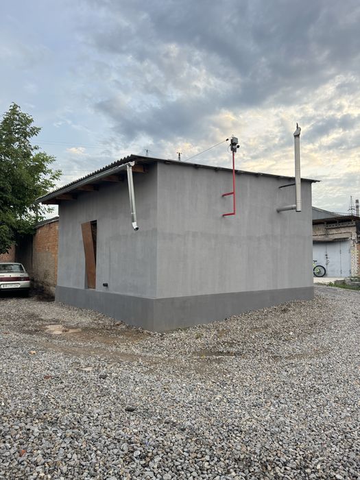 Гараж 6 на 6 метрів Високий під Бус Підвал на весь гараж Яма охорона