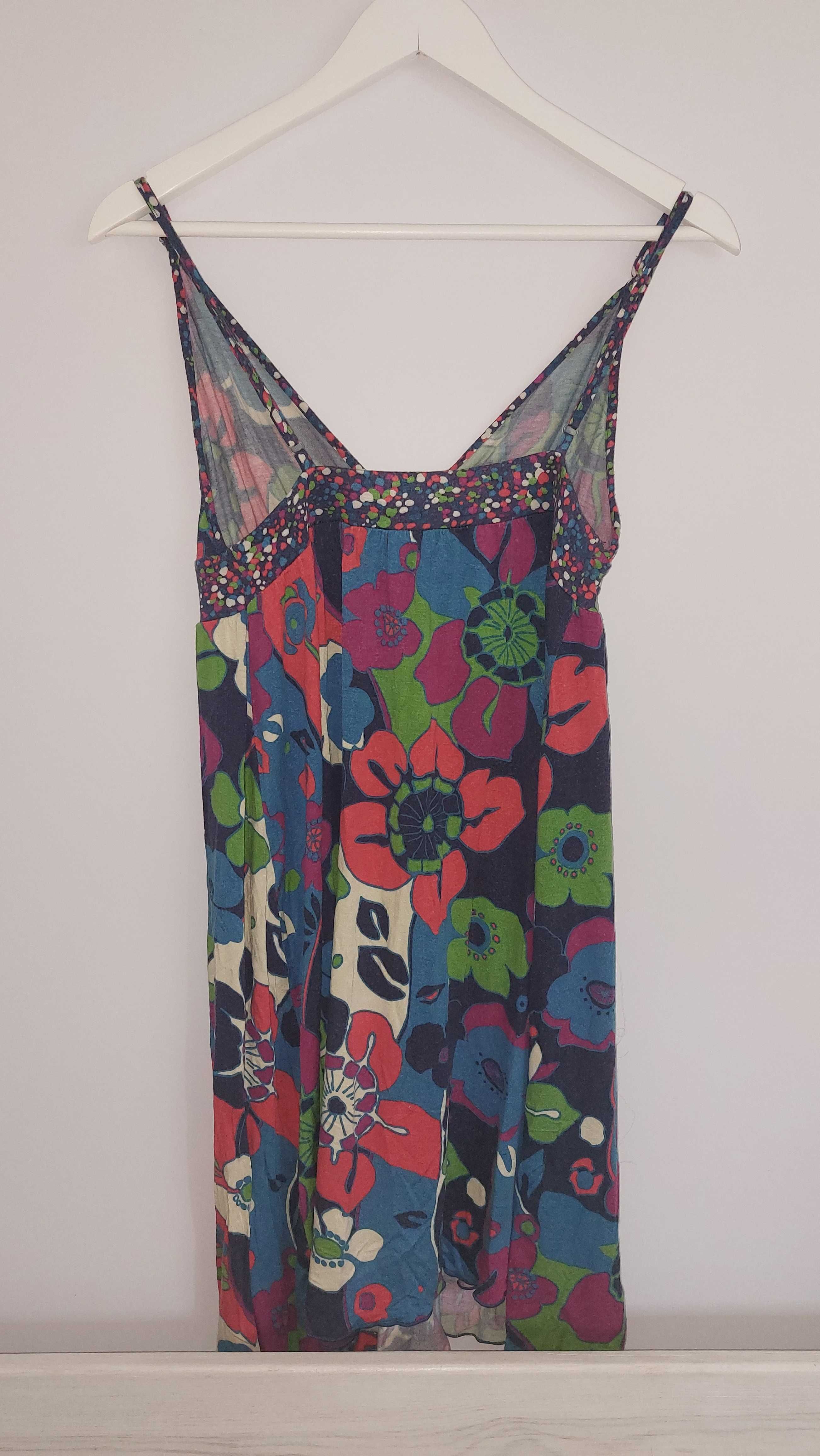 River Island Sukienka przed kolano na lato kolorowa