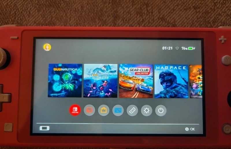 Nintendo Switch Lite 32gb Coral + Bolsa Original