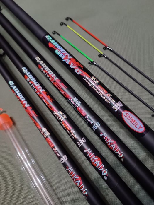 Вудлище фідерне Beluga CARBON Mikado Feeder 160 грам 390, 360, 330, 30