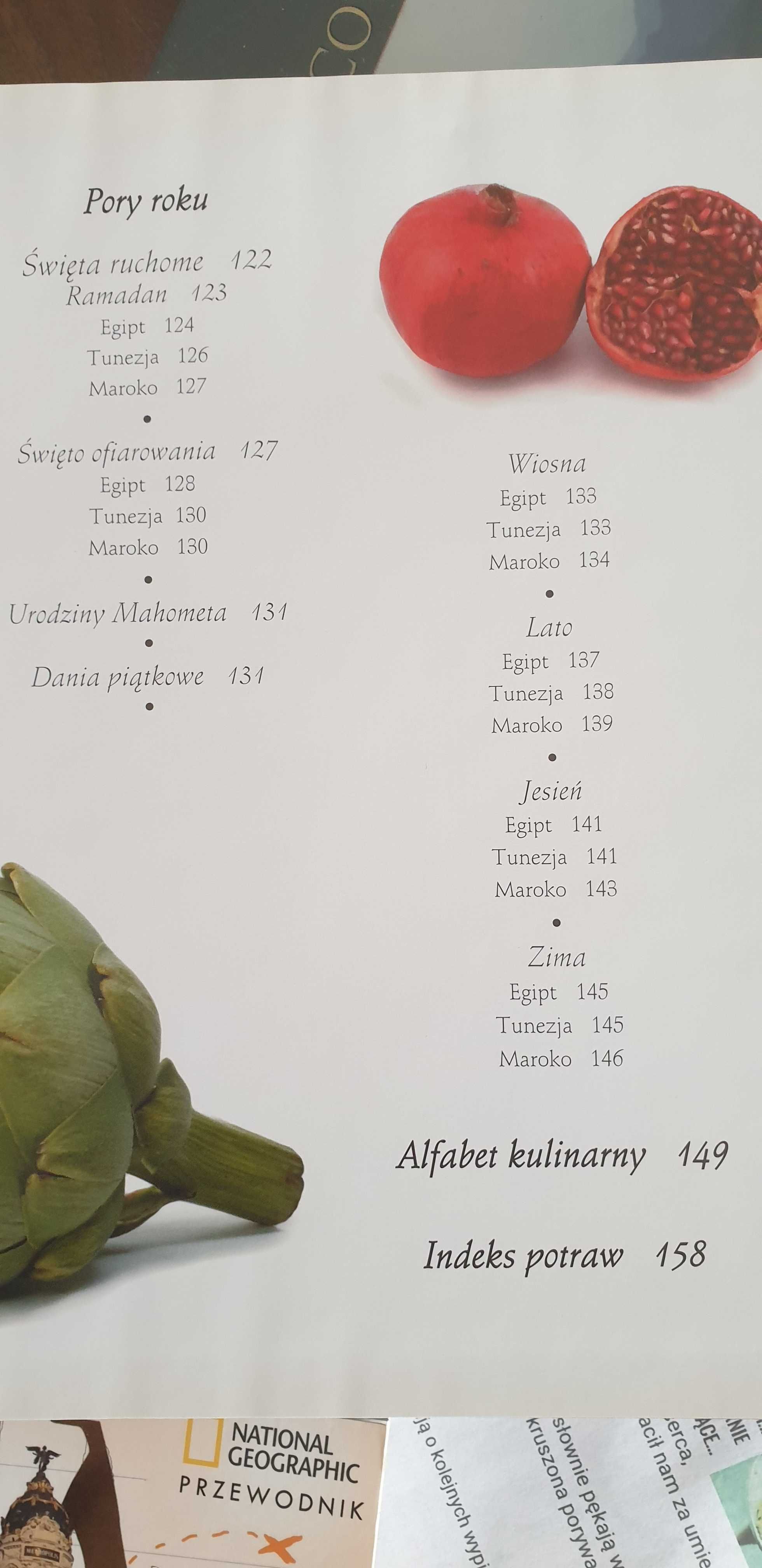 EGIPT TUNEZJA MAROKO przewodnik kulinarny po krajach NOWY PASCAL