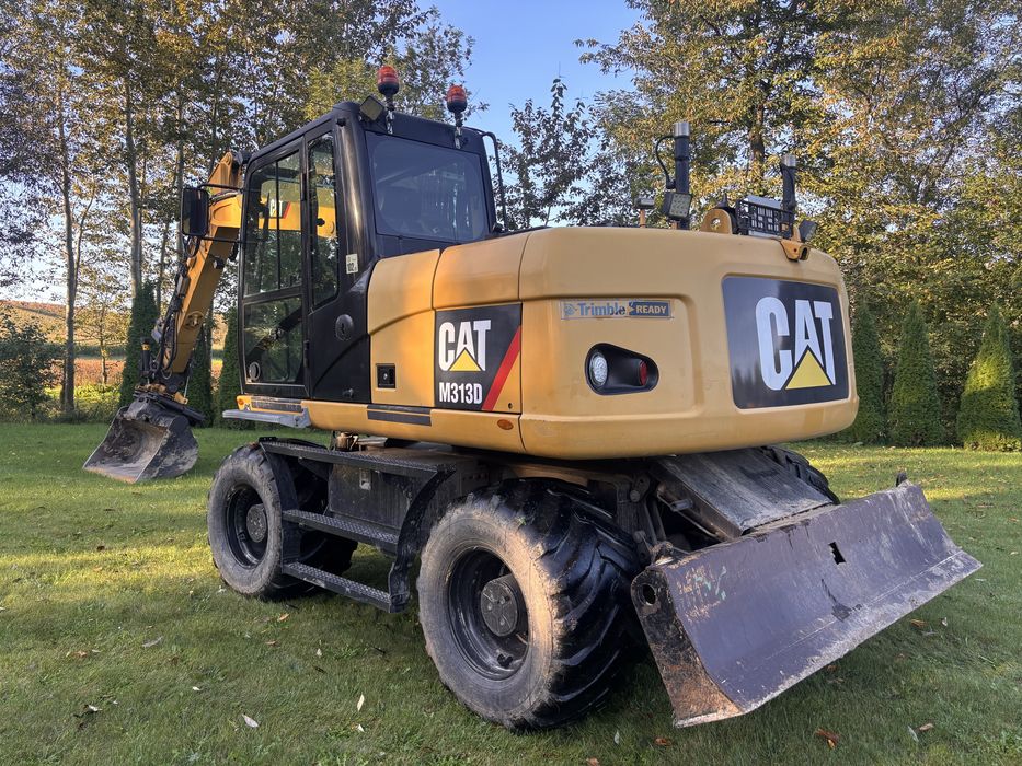 Koparka CAT 313 D Encom Rotor Szczypce