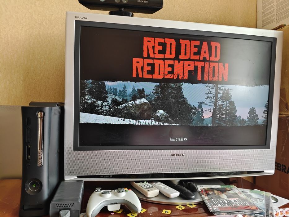 Xbox 360 + Kinnect + Джойстик