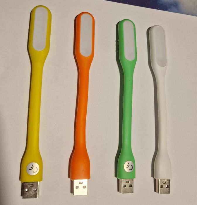 Luz Led USB Maleável - Pc-Powerbank-Carregador