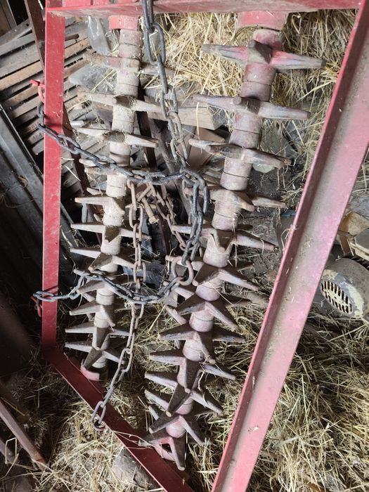 Brona kolczatka do pługa 2