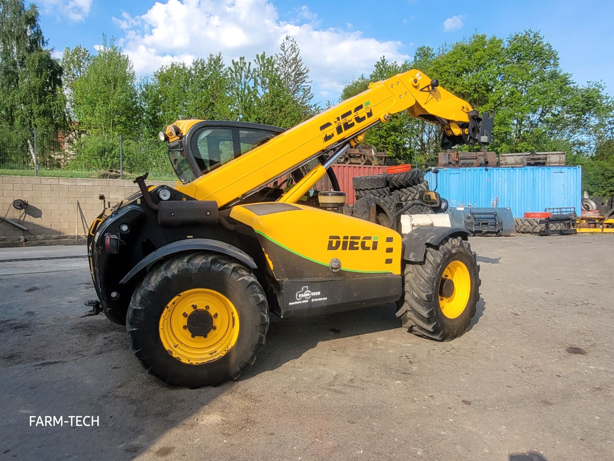 Ładowarka teleskopowa Dieci 40.7 Agri HVS jak manitou czy merlo