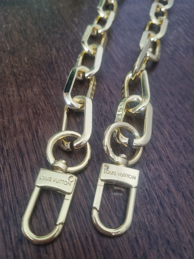 Louis vuitton łańcuszek oryginalny łańcuch