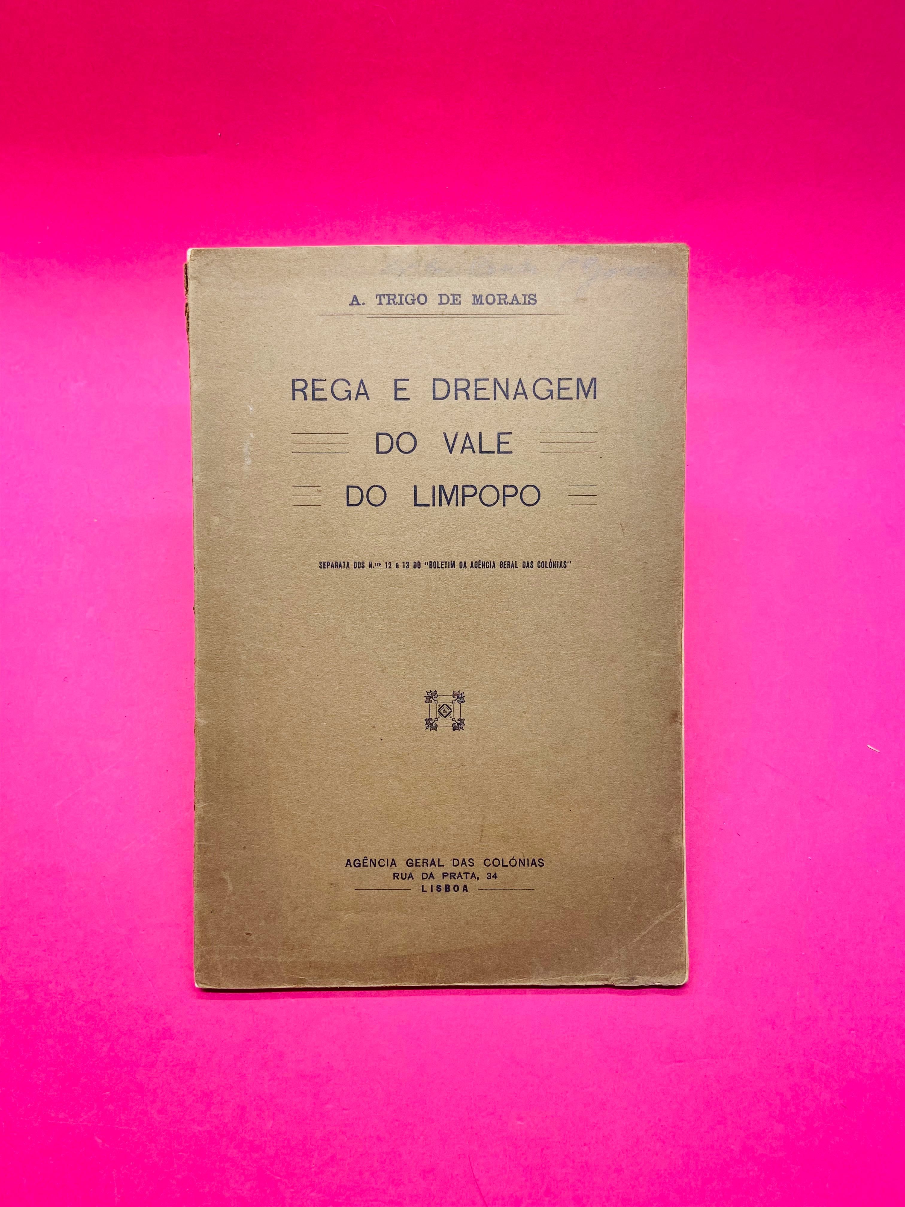 Rega e Drenagem do Vale do Limpopo - A.Trigo de Morais