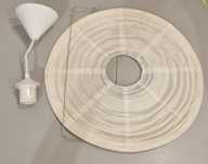 Lampa Ikea papierowa