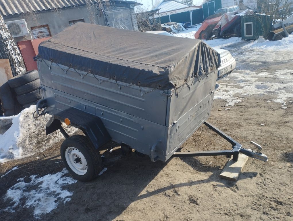 Пречіп до легкового авто після капітального ремонту