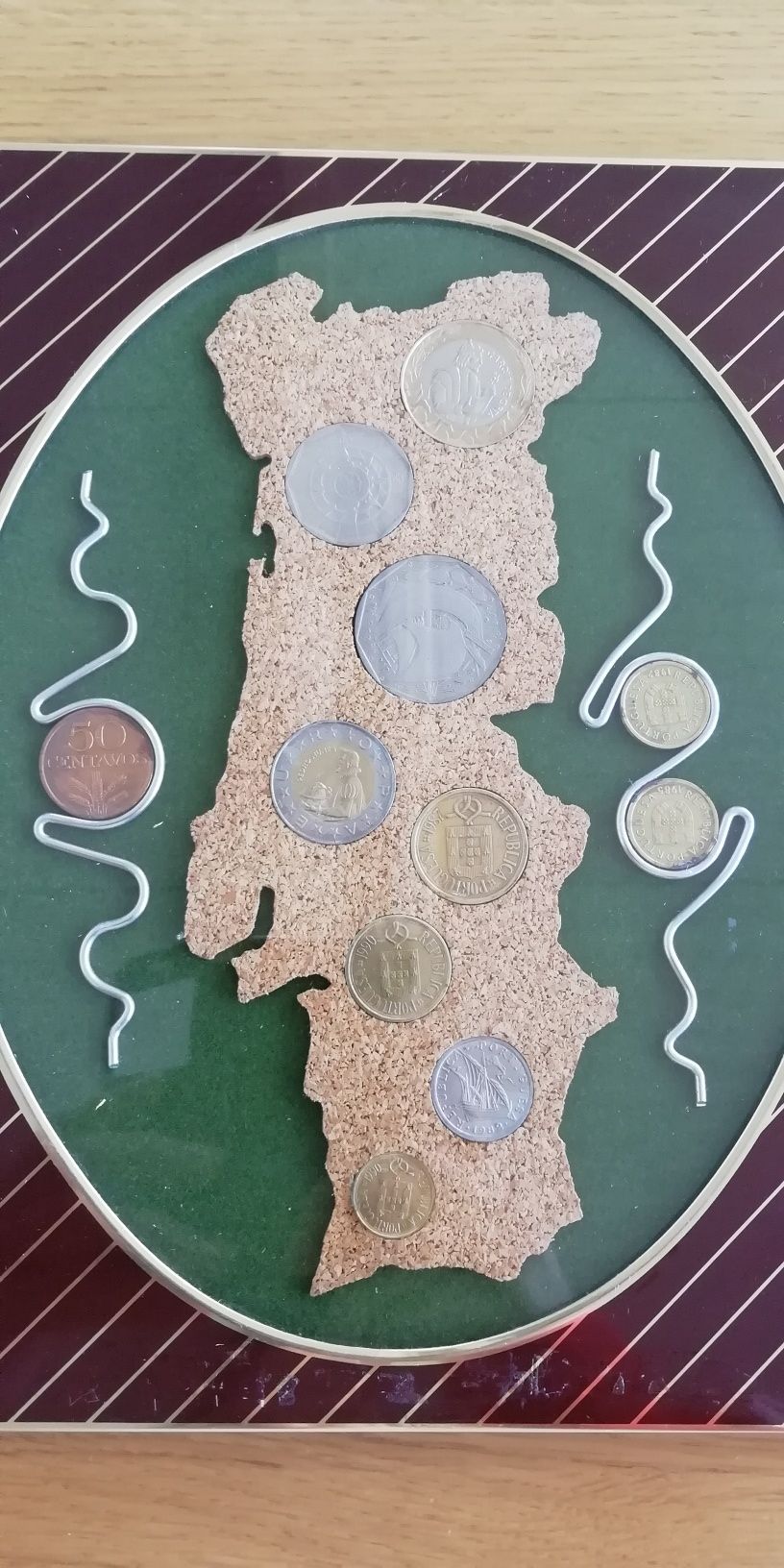 Quadro de moedas