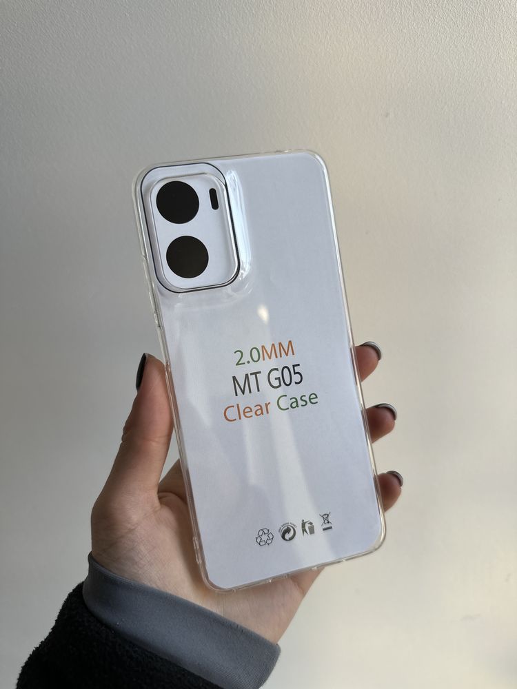 Etui przeźroczyste 2mm do MOTOROLA G05