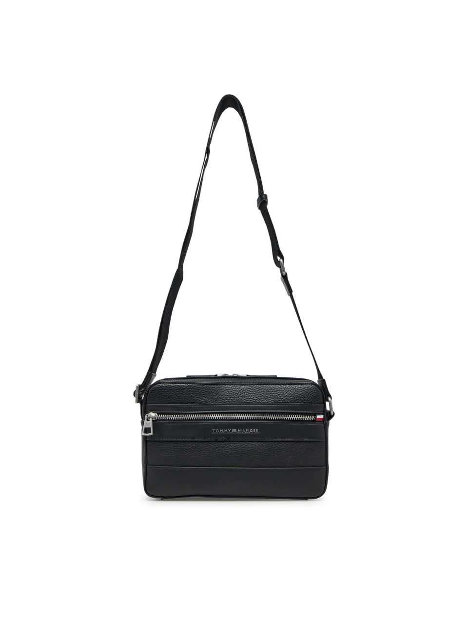 100% ОРИГИНАЛ Tommy Hilfiger zip crossbody мужская черная сумка