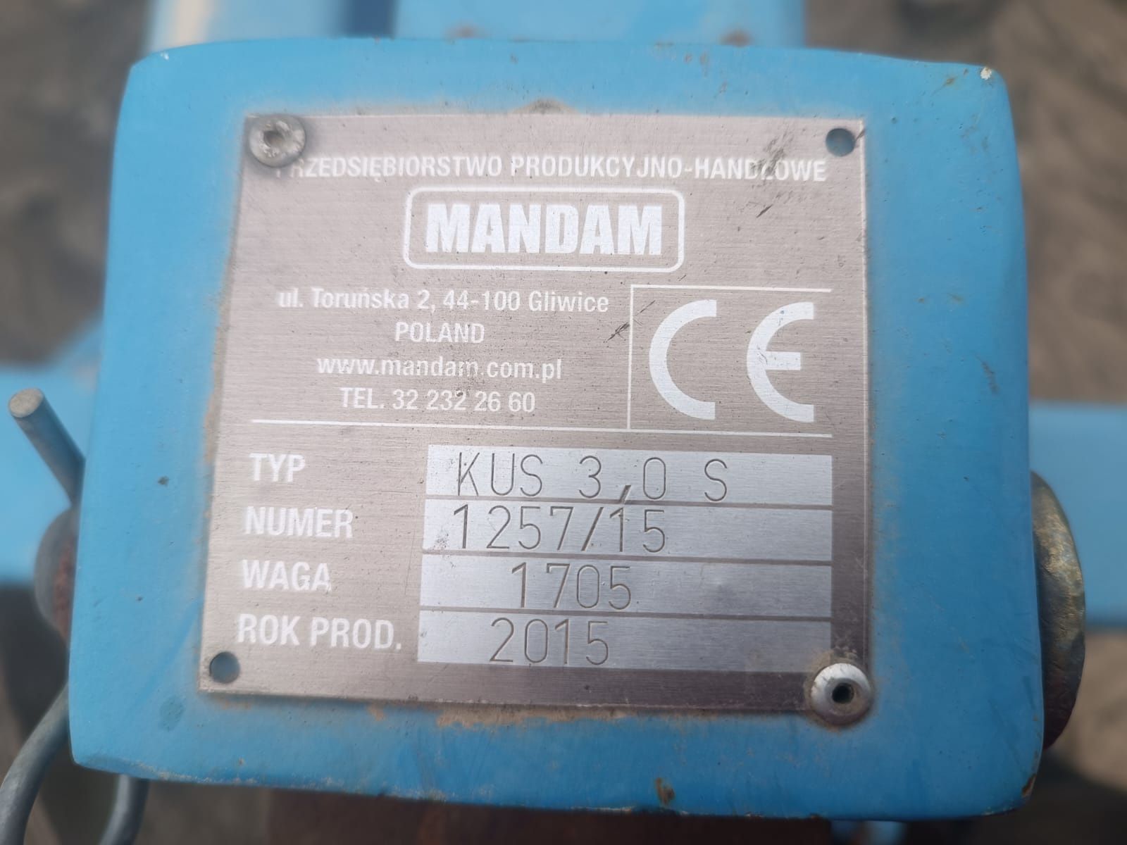 Agregat ścierniskowy  GRUBER Mandam Kus
