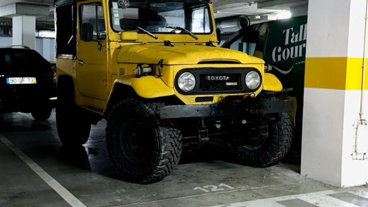 Toyota BJ40 aceito retoma