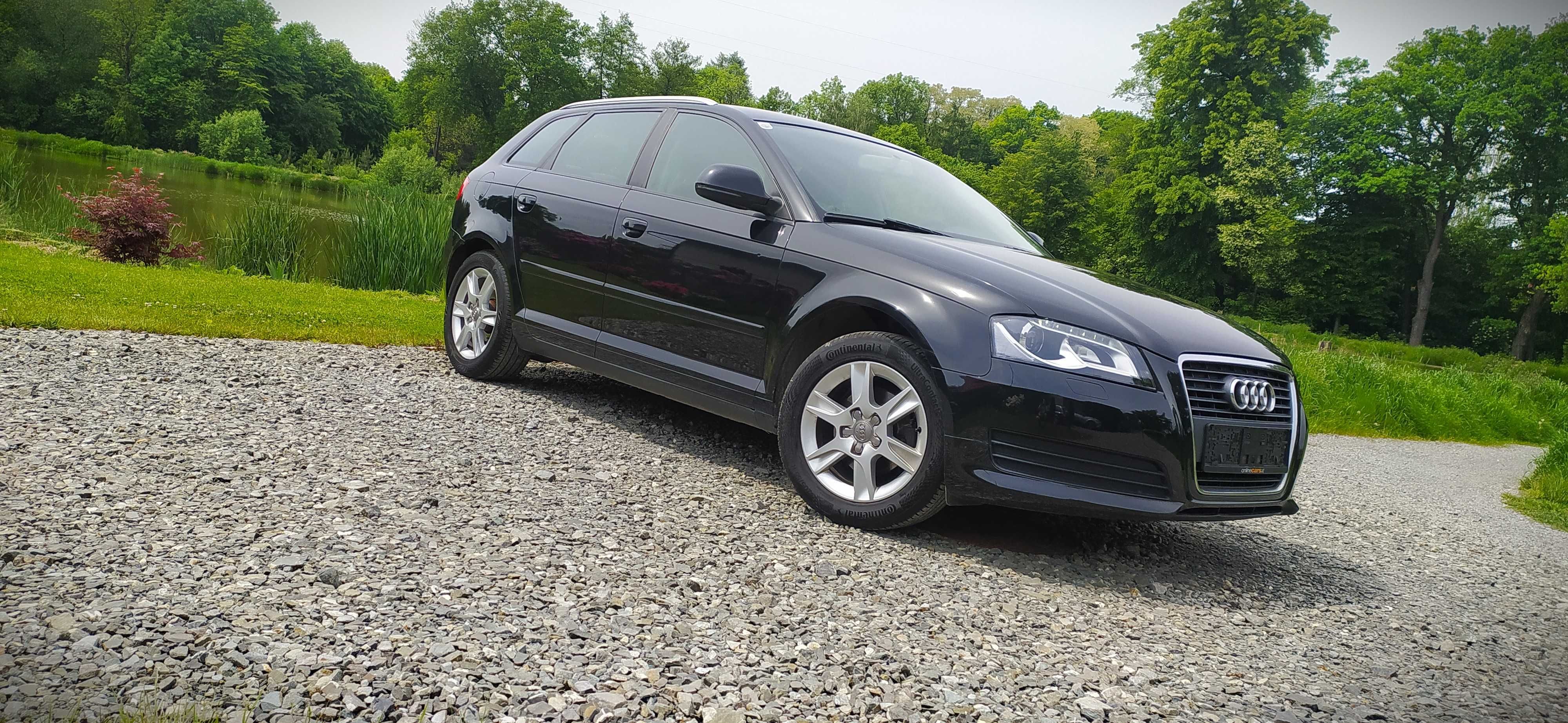 Audi A3 Sportback 1.6Mpi 102KM Xenon + Led Czujniki parkowania