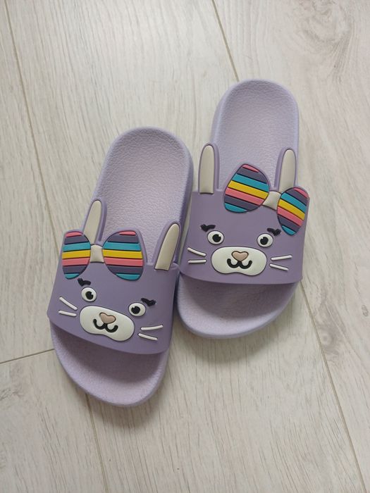 Klapki gumowe dla dziewczynki