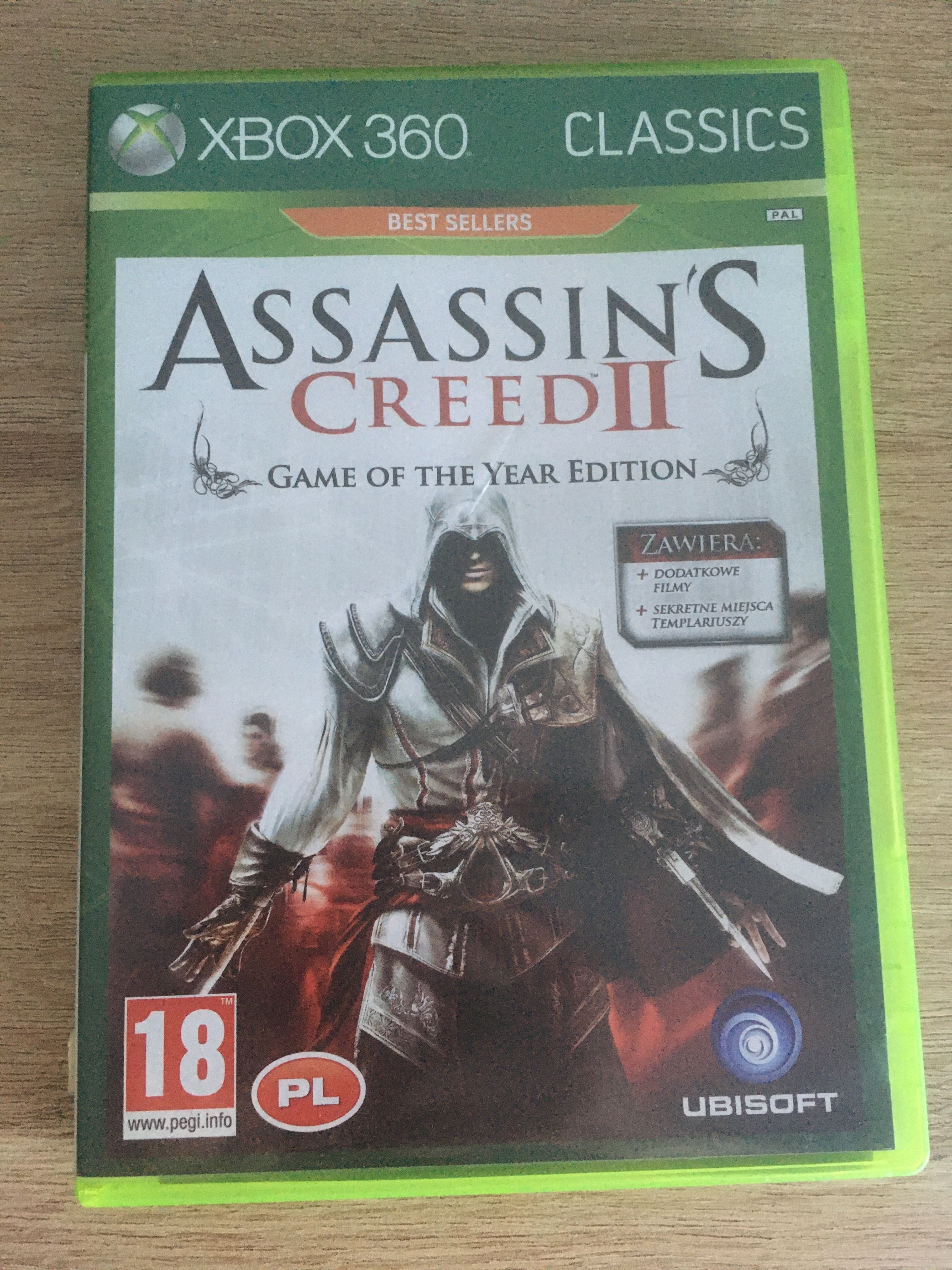 Assassin’s creed 2 game od the year xbox 360 PL