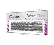 Clavier Vshape Fishtail Eyelashes kępki rzęs 14mm