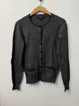 Rozpinany wiskozowy sweterek elegancki Collection Debenhams 38 M